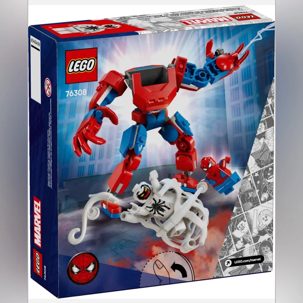 LEGO Spider-Man Mech vs. Anti-Venom Marvel 76308 NEW in Sealed Box